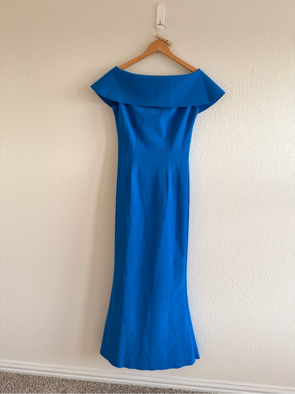 Chiara Boni Blue Gown IT size 46 US size 10 US size medium - Picture 7 of 14